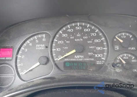 2000 Chevrolet Silverado 1500 Lt from USA, damaged, VIN 2GCEK19T4Y1126655